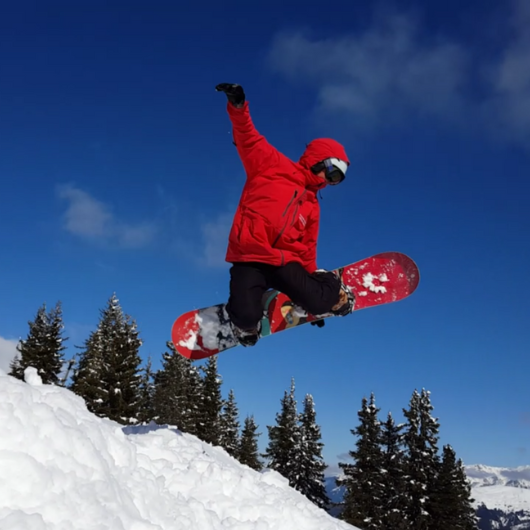 1 Person - Snowboard Privatunterricht