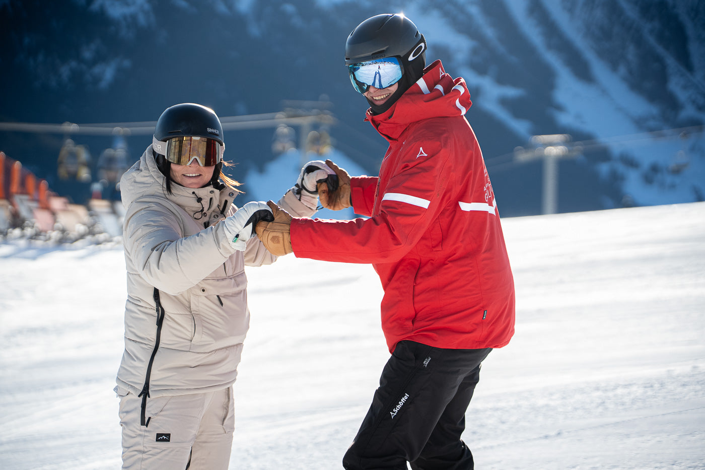 1 Person - Snowboard Privatunterricht